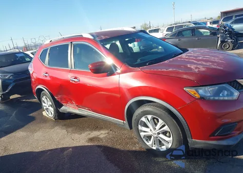 2016 Nissan Rogue S/Sl/Sv from USA, damaged, VIN KNMAT2MT7GP711904